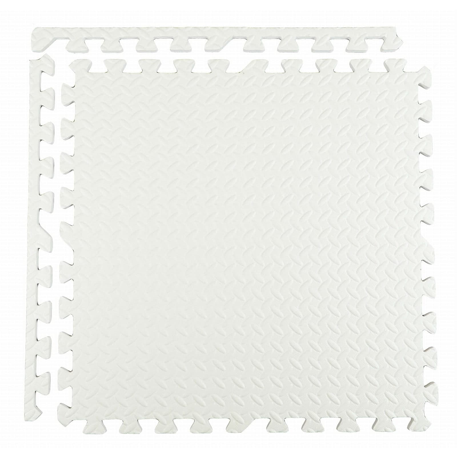 Mata piankowa pod basen — płytka 60 × 60 cm o grubości 1 cm, system puzzli
