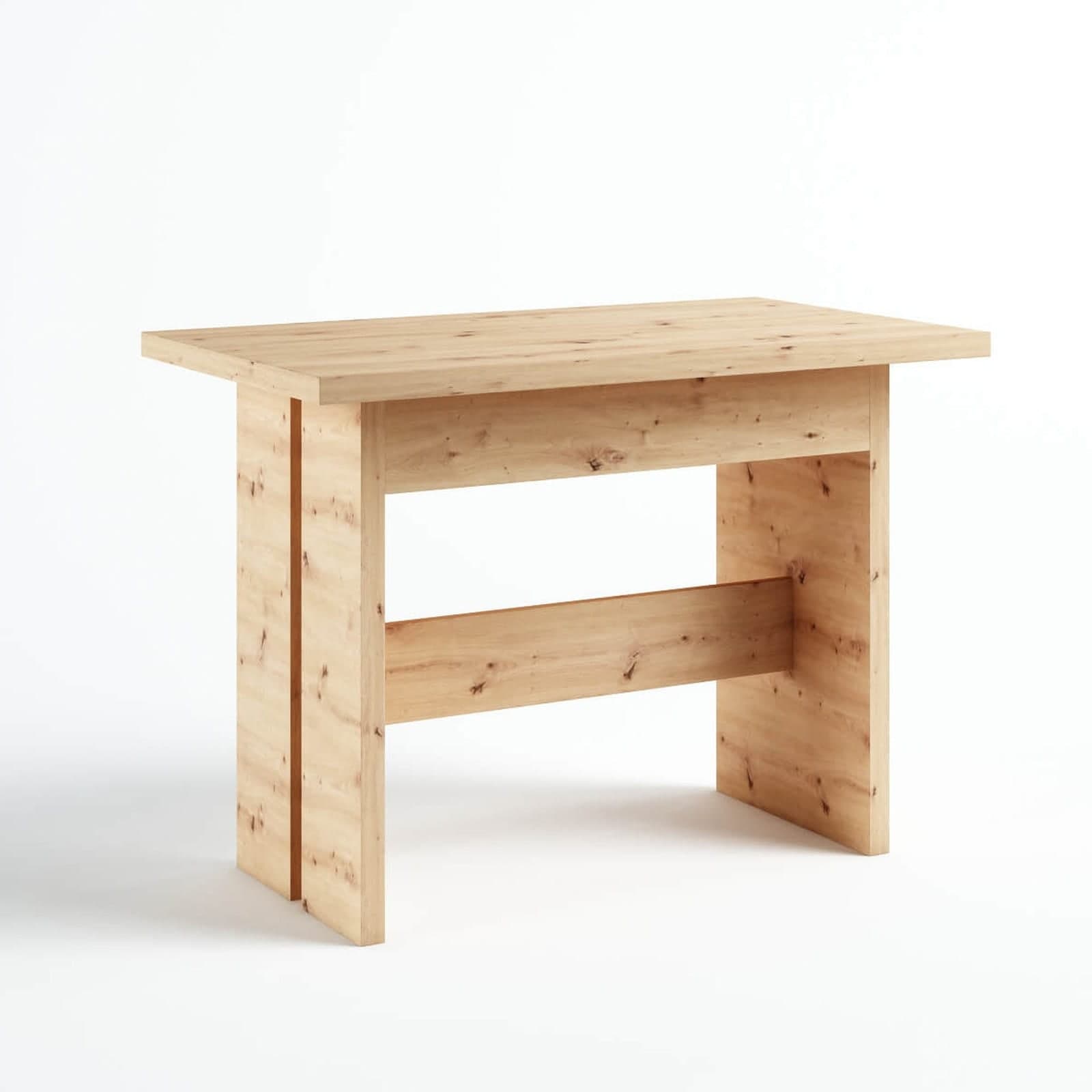 Stół kuchenny N-3 z prostokątnym blatem 105 × 60 cm z płyty laminowanej